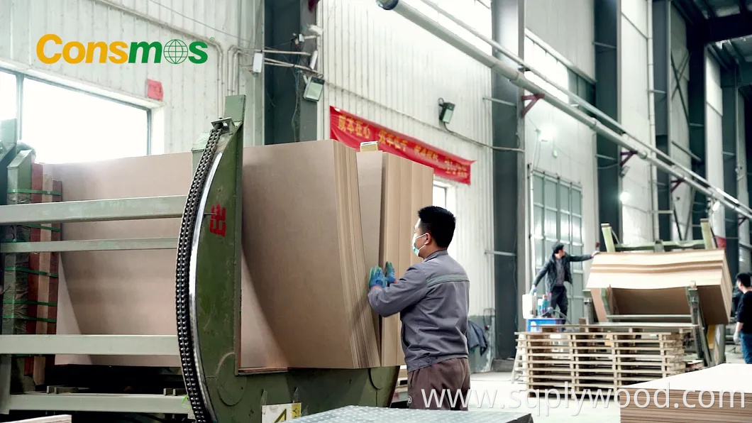 Consmos High Glossy UV Melamine MDF Sheet for Kitchen Cabinet